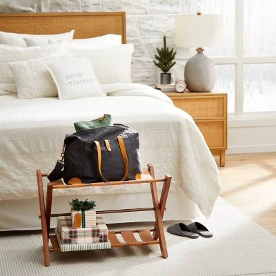 Hearth & Hand With Magnolia Metal Alarm Clock Red/Silver - Hearth & Hand™ with Magnolia 6 Hearth & Hand With Magnolia Metal Alarm Clock Red/Silver - Hearth & Hand™ with Magnolia - Image 4