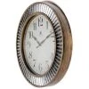 16" Ruche Wall Clock Gold/Silver - Infinity Instruments 1 16" Ruche Wall Clock Gold/Silver - Infinity Instruments -Clocks Shop unnamed file 809