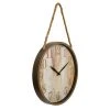 16" Distressed Woodgrain with Rope Accent Wall Clock Wood - Patton Wall Decor -Clocks Shop unnamed file 818