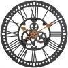Roman Gear Clock - FirsTime Silver 2 Roman Gear Clock - FirsTime Silver -Clocks Shop unnamed file 822