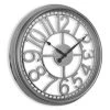 20" Open Dial Wall Clock Silver - Westclox -Clocks Shop unnamed file 849