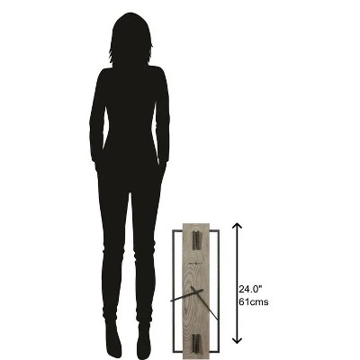 Howard Miller 625740 Howard Miller Harwod I Wall Clock 625740 Seaside Grey 4 Howard Miller 625740 Howard Miller Harwod I Wall Clock 625740 Seaside Grey - Image 2