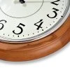 12.5" Wood Wall Clock with Quiet Sweep Natural - Westclox -Clocks Shop unnamed file 902