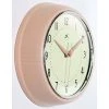 9.5" Retro Metal Wall Clock Pink - Infinity Instruments -Clocks Shop unnamed file 919