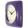9" Square Retro Wall Clock Purple - Infinity Instruments -Clocks Shop unnamed file 927