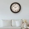 24" Wall Clock with Vinatge Dial/Glass Lens - Westclox -Clocks Shop unnamed file 943