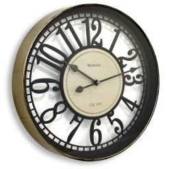 12" See Through Open Dial Wall Clock - Westclox