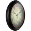 12" Precedent Wall Clock Black/Rose Gold - Infinity Instruments -Clocks Shop unnamed file 965