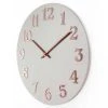 12" Vogue Wall Clock Gray/Rose Gold - Infinity Instruments -Clocks Shop unnamed file 970