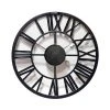 14" Micro Fusion Metal Wall Clock Black - Infinity Instruments -Clocks Shop unnamed file 975