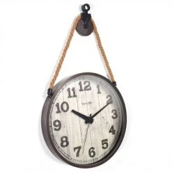 14" Hanging Rope Wall Clock - Westclox