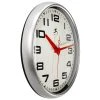 15" Lexington Avenue Wall Clock Matte Silver - Infinity Instruments 6 15" Lexington Avenue Wall Clock Matte Silver - Infinity Instruments -Clocks Shop unnamed file 993